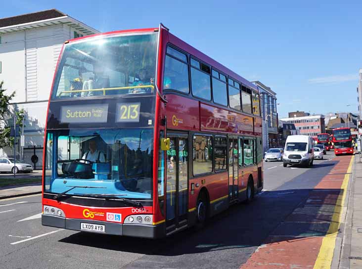 Go-Ahead London Alexander Dennis Enviro400 Optare Esteem DOE51